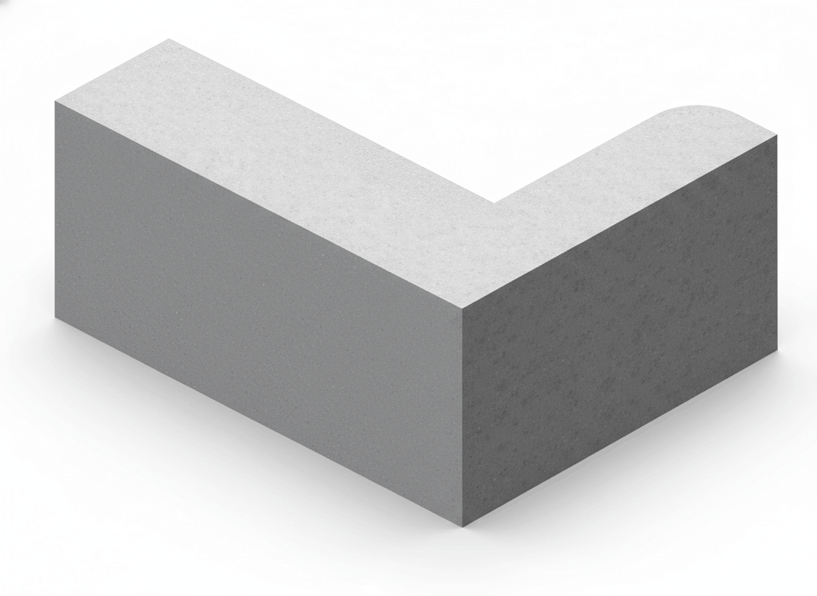 L-Shape Combined Kerb & Drain